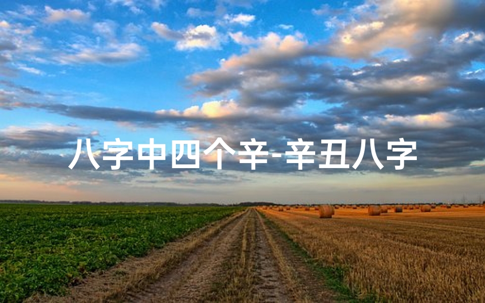 八字中四个辛-辛丑八字揭秘:四种命格命运大不同