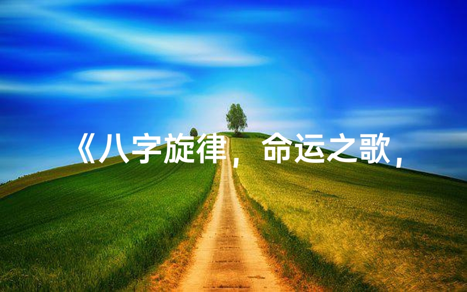 《八字旋律,命运之歌,最好听八字命理歌词》