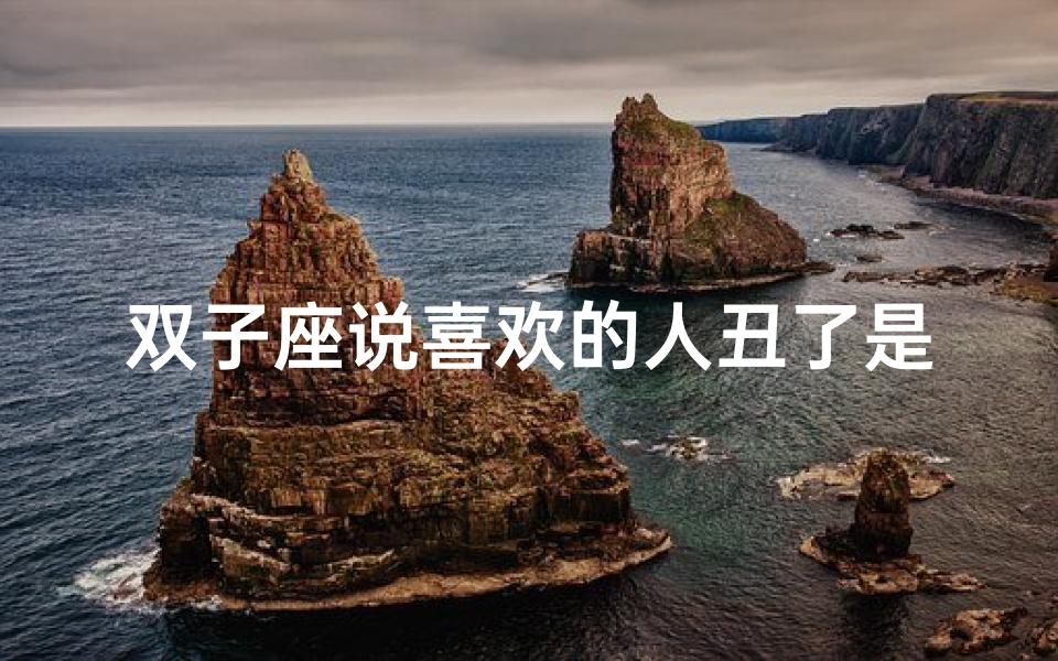 双子座说喜欢的人丑了是真的吗吗—双子座说喜欢的人丑了是真的吗？揭秘真相