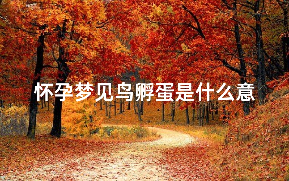 怀孕梦见鸟孵蛋是什么意思-孕妇梦见鸟孵出小鸟-算卦网