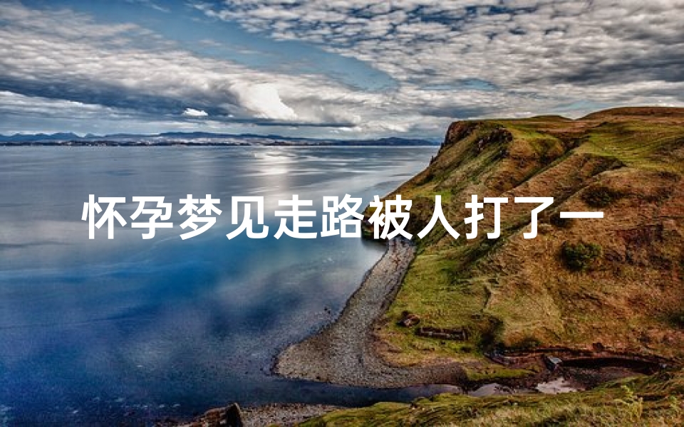 怀孕梦见走路被人打了一顿(怀孕梦见走路被人打了一顿怎么回事)-算卦网