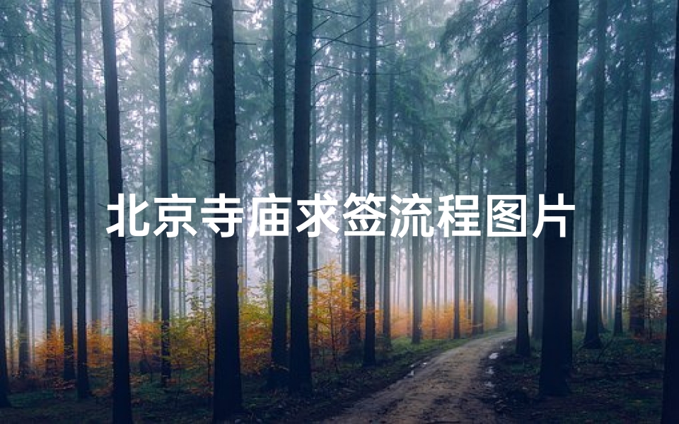 北京寺庙求签流程图片