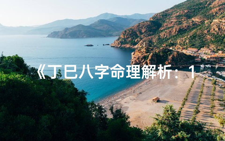 《丁巳八字命理解析:100例实证分析》