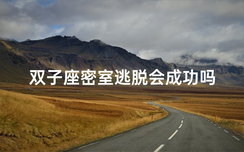 双子座密室逃脱会成功吗;双子座密室逃脱:能否成功逃脱之谜
