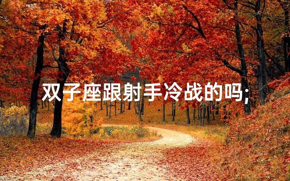 双子座跟射手冷战的吗;双子座射手冷战:爱恨交织的拉锯战
