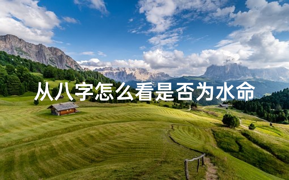 从八字怎么看是否为水命—八字揭秘:如何一眼辨水命与火命