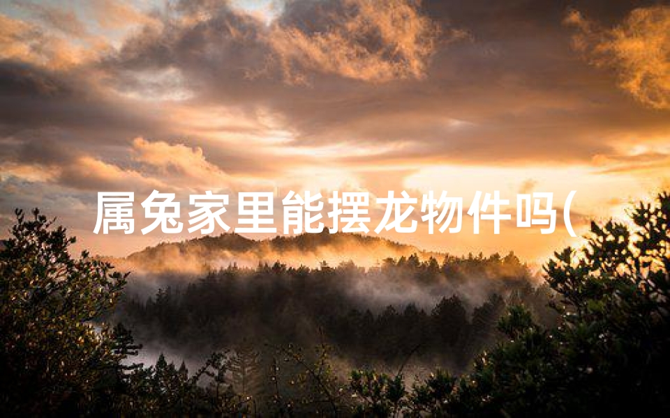 属兔家里能摆龙物件吗(属兔的家里可以摆什么吉祥物2020)