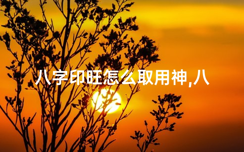 八字印旺怎么取用神,八字印旺命局揭秘:财运亨通,事业有成之道