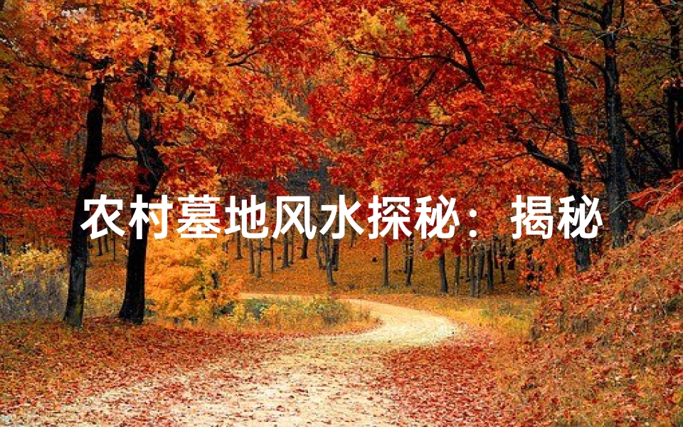 农村墓地风水探秘:揭秘生死之地奥秘