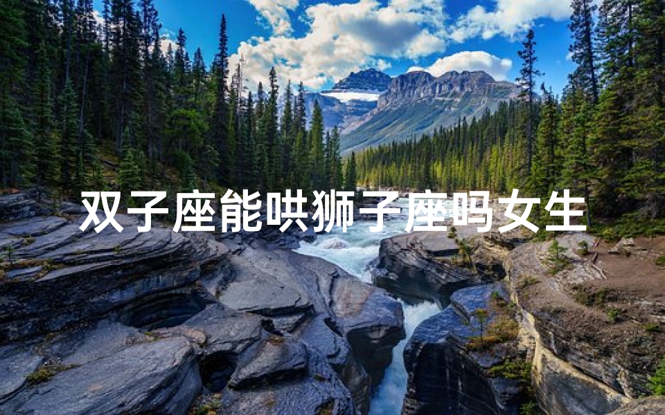 双子座能哄狮子座吗女生,双子座能哄狮子座女生吗?揭秘恋爱攻略