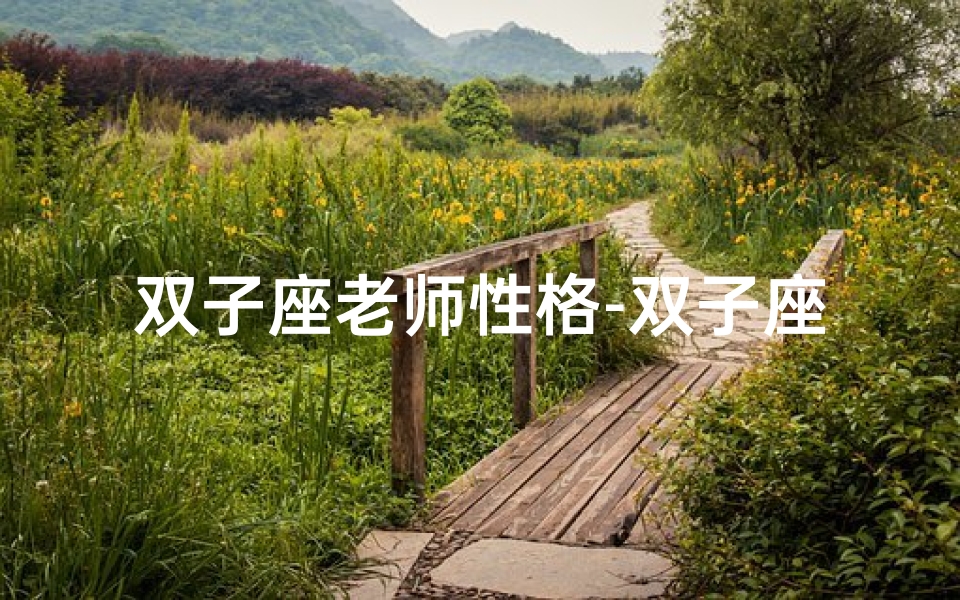 双子座老师性格-双子座老师:课堂上的风趣魔法师
