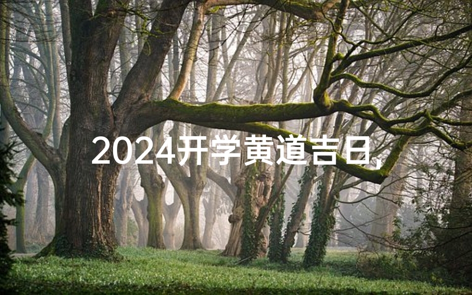 2024开学黄道吉日,二零二零年几号开学