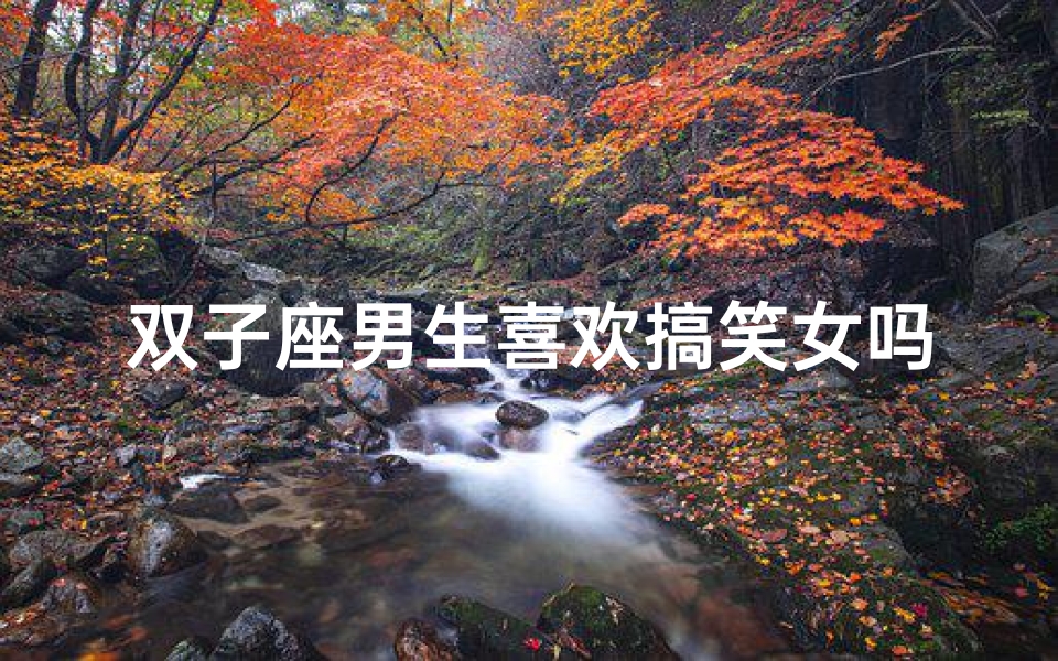 双子座男生喜欢搞笑女吗-双子座男生:搞笑女是他的菜吗?-算卦网