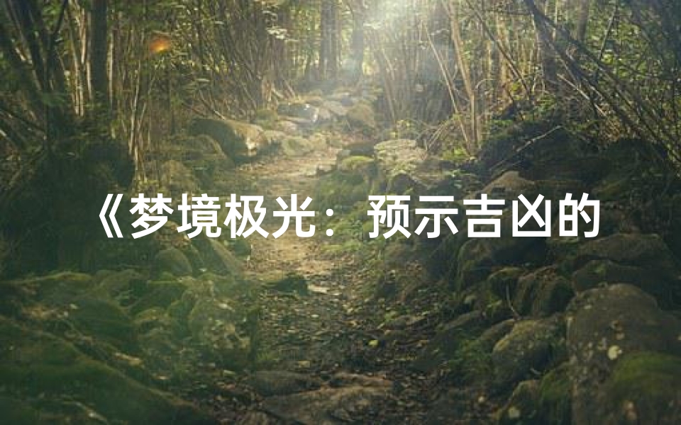 《梦境极光:预示吉凶的神秘征兆》