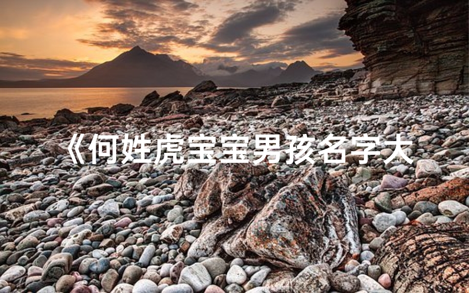 《何姓虎宝宝男孩名字大全:寓意吉祥的精选宝名》