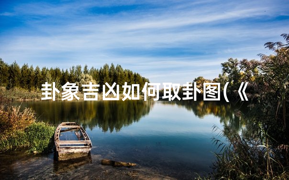 卦象吉凶如何取卦图(《卦象吉凶取卦图解密:揭秘命运之谜》)