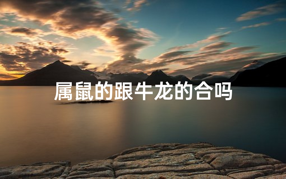 属鼠的跟牛龙的合吗-算卦网