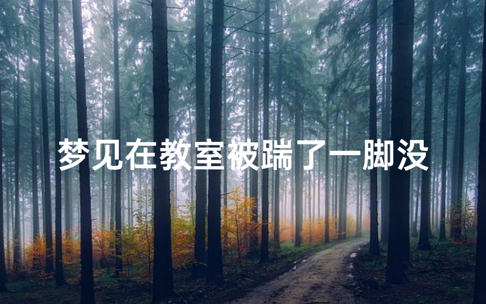 梦见在教室被踹了一脚没死—梦见自己被踹-算卦网