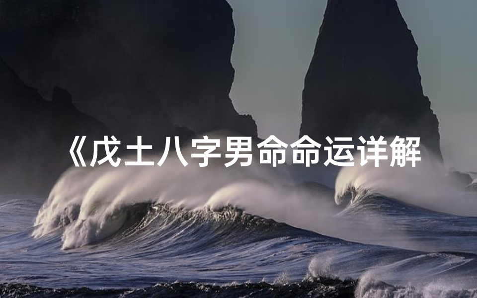 《戊土八字男命命运详解查询指南》
