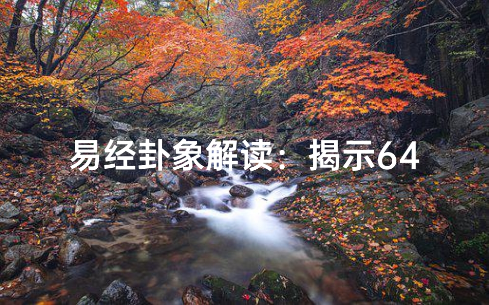 易经卦象解读:揭示64卦的吉凶奥秘