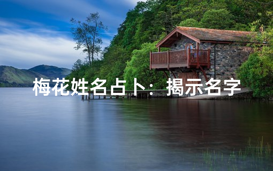 梅花姓名占卜:揭示名字中的吉凶征兆