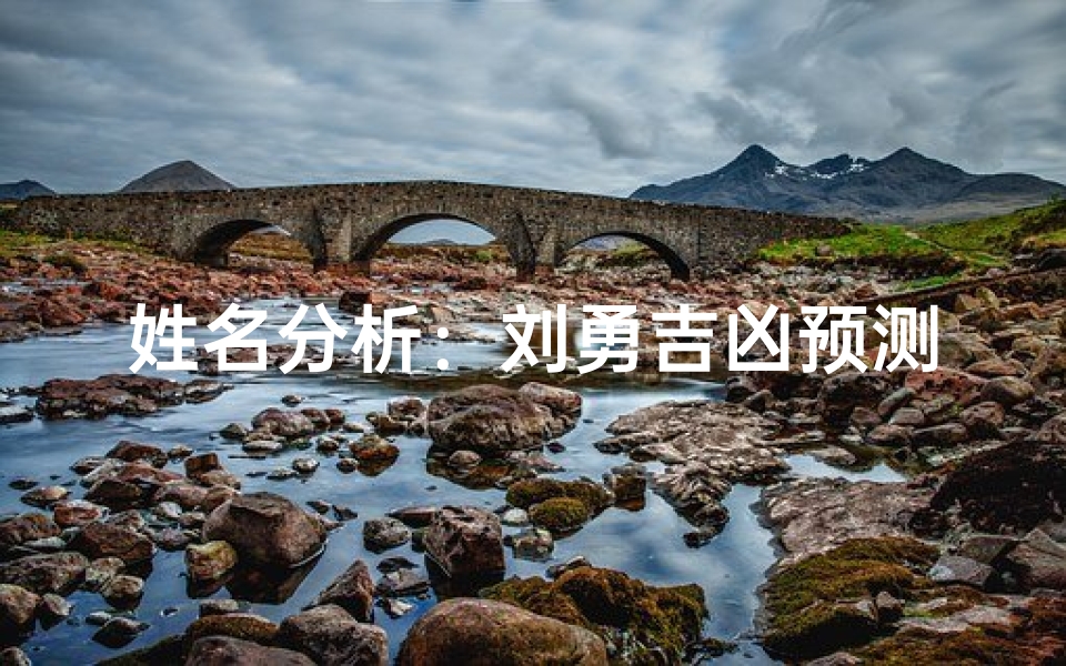 姓名分析:刘勇吉凶预测