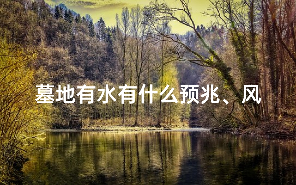 墓地有水有什么预兆、风水大师揭秘:墓地出水之谜,风水吉凶大揭秘