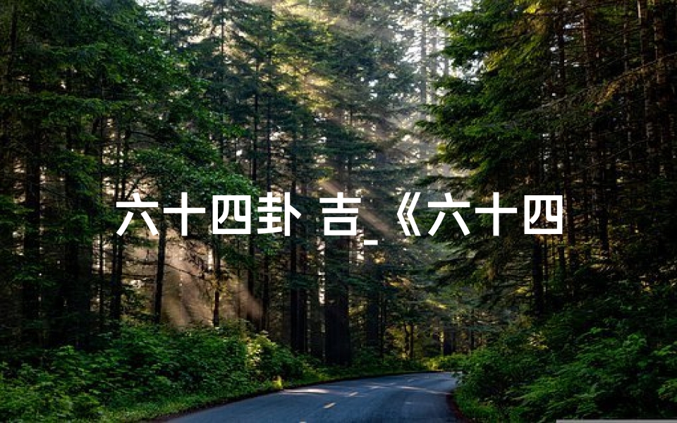 六十四卦 吉_《六十四卦吉凶对照解析:智慧之门的钥匙》-算卦网