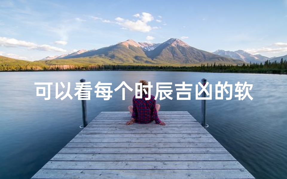 可以看每个时辰吉凶的软件叫什么(《时辰吉凶速查宝:每日运势一手掌握》)-算卦网