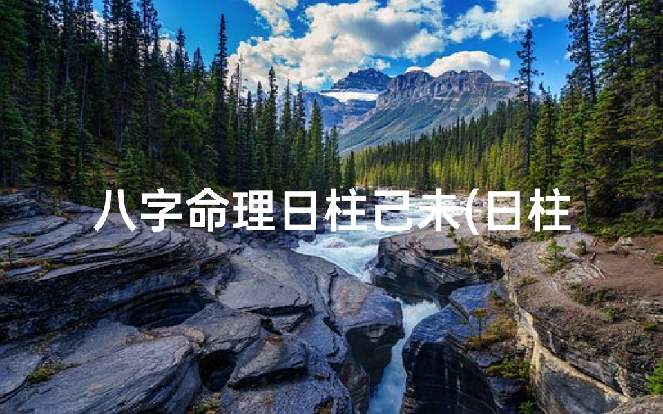 八字命理日柱己未(日柱己末出生的人)