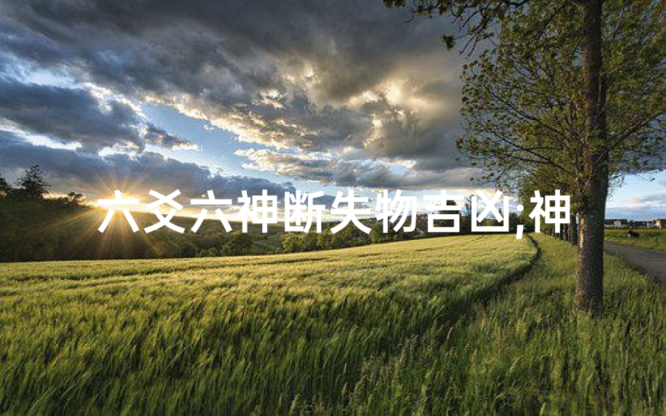 六爻六神断失物吉凶;神断六爻卦例-算卦网