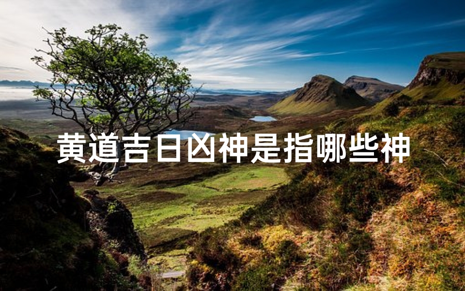 黄道吉日凶神是指哪些神—老黄历凶神吉神都有哪些
