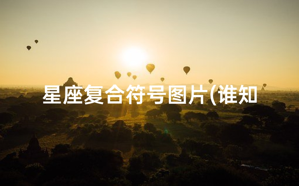 星座复合符号图片(谁知道12星座的特殊符号像这样的)-算卦网